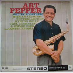 Art Pepper Gettin' Together! Vinyl LP USED