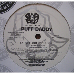 Puff Daddy Satisfy You / Fake Thugs Dedication USED VINYL 12INCH 33 S RPM PROMO