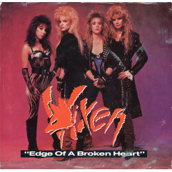 Vixen (2) Edge Of A Broken Heart USED VINYL 7INCH 45 RPM SINGLE STEREO