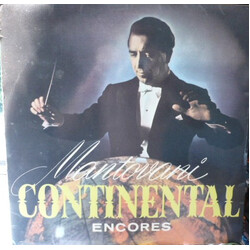 Mantovani And His Orchestra Mantovani Continental Encores Vinyl LP USED