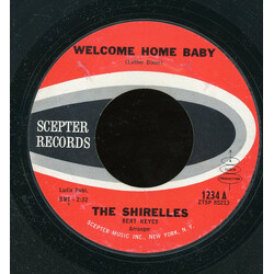 The Shirelles Welcome Home Baby / Mama, Here Comes The Bride Vinyl 7" USED