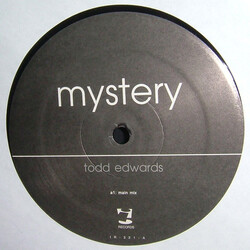 Todd Edwards Mystery USED VINYL 12INCH 33 S RPM