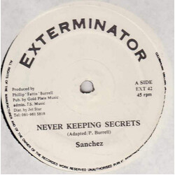 Sanchez / Pinchers Never Keeping Secrets / Good Love Vinyl 12" USED