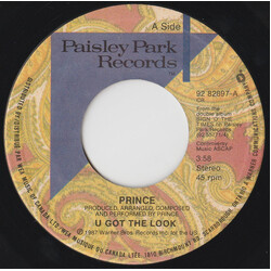 Prince U Got The Look USED VINYL 7INCH 45 RPM SINGLE STEREO