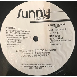 Donna Lee Powers Limelight USED VINYL 12INCH 33 S RPM SINGLE PROMO
