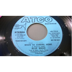 Blue Magic Love Has Found Its Way To Me / When Ya Coming Home USED VINYL 7INCH 45 RPM SINGLE PROMO STEREO