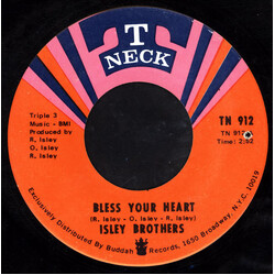 The Isley Brothers Bless Your Heart USED VINYL 7INCH 45 RPM