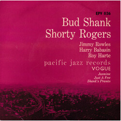The Bud Shank Quintet Compositions Of Shorty Rogers USED VINYL 7INCH EP