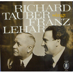 Richard Tauber / Franz Lehár Richard Tauber Singt Franz Lehár Vinyl LP USED
