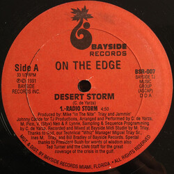 On The Edge Desert Storm Vinyl 12" USED