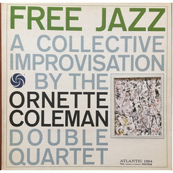 The Ornette Coleman Double Quartet Free Jazz - A Collective Improvisation By Vinyl LP USED