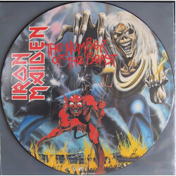 Iron Maiden The Number Of The Beast Vinyl LP USED