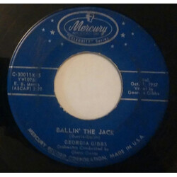 Georgia Gibbs Ballin' The Jack USED VINYL 7INCH 45 RPM REISSUE
