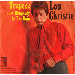 Lou Christie Rhapsody In The Rain / Trapeze USED VINYL 7INCH 45 RPM SINGLE STYRENE