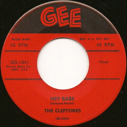 The Cleftones Hey Babe / What Did I Do That Was Wrong USED VINYL 7INCH 45 RPM SINGLE