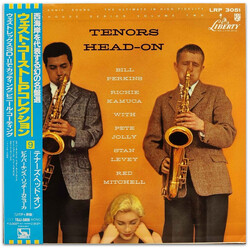 Bill Perkins / Richie Kamuca / Pete Jolly / Stan Levey / Red Mitchell Tenors Head-On Vinyl LP USED