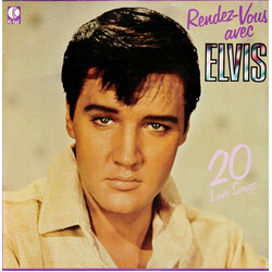 Elvis Presley Rendez-Vous Avec Elvis (20 Love Songs) Vinyl LP USED
