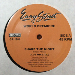 World Premiere (2) Share The Night USED VINYL 12INCH MAXI-SINGLE