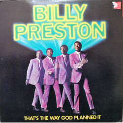 Billy Preston That's The Way God Planned It Vinyl LP USED