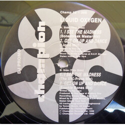 Liquid Oxygen I See The Madness / Get On Up And Dance USED VINYL 12INCH PROMO