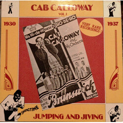 Cab Calloway Jumping And Jiving Vol. 1 Vinyl LP USED