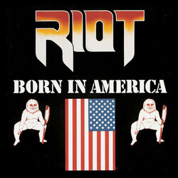 Riot (4) Born In America Vinyl LP USED