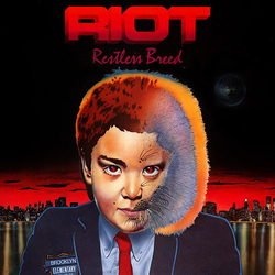 Riot (4) Restless Breed Vinyl LP USED