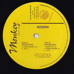 Insidia (3) Invocation USED VINYL 12INCH 45 RPM