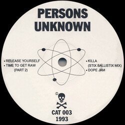 Persons Unknown Release Yourself USED VINYL 12INCH 45 RPM