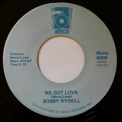 Bobby Rydell We Got Love / Kissing Time USED VINYL 7INCH 45 RPM SINGLE REISSUE MONO