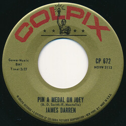 James Darren Pin A Medal On Joey USED VINYL 7INCH 45 RPM SINGLE