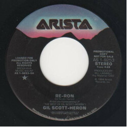 Gil Scott-Heron Re-Ron VINYL 7" USED