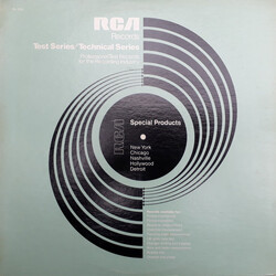No Artist Audio Dynamics Test Record #3 Vinyl LP USED