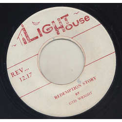 Otis Wright Redemption Story / It Soon Be Done Vinyl 7" USED