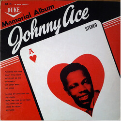 Johnny Ace Memorial Album Vinyl LP USED