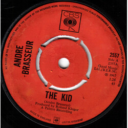 André Brasseur The Kid USED VINYL 7INCH 45 RPM REISSUE