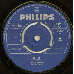 James Brown Try Me USED VINYL 7INCH 45 RPM MONO