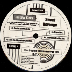 Just For Kicks Sweet Revenge USED VINYL 12INCH 33 S RPM PROMO