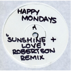 Happy Mondays Sunshine & Love USED VINYL 12INCH WHITE LABEL