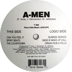A-Men (5) The West Coast Sermon EP USED VINYL 12INCH