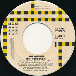 Jane Wiedlin Rush Hour USED VINYL 7INCH 45 RPM SINGLE