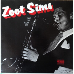 Zoot Sims One To Blow On Vinyl LP USED