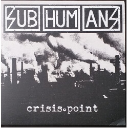 Subhumans Crisis Point USED VINYL 12INCH 45 RPM ALBUM