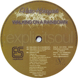 Hideo Kobayashi Walking On A Rainbow USED VINYL 12INCH 33 S RPM 45 RPM