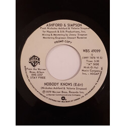 Ashford & Simpson Nobody Knows USED VINYL 7INCH 45 RPM PROMO