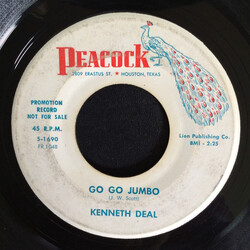 Kenneth Deal Go Go Jumbo USED VINYL 7INCH 45 RPM PROMO
