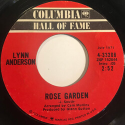 Lynn Anderson Rose Garden USED VINYL 7INCH SINGLE 45 RPM REISSUE