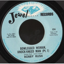 Bobby Rush Bowlegged Woman, Knock-Kneed Man VINYL 7" USED