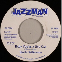 Sheila Wilkerson Baby You're A Jive Cat / Can You Do It USED VINYL 7INCH 45 RPM