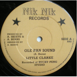 Little Clarkie Ole Pan Sound USED VINYL 12INCH 45 RPM SINGLE